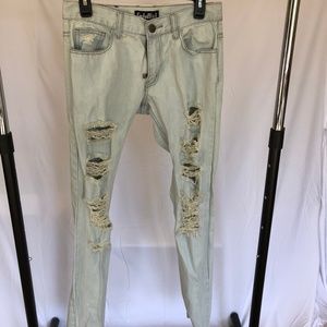 Embellish Skinny Jeans